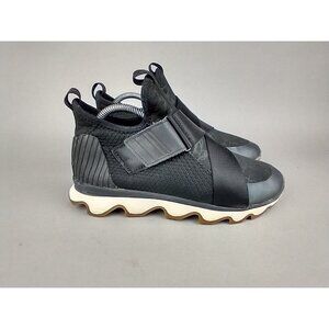 Sorel Kinetic Sneak Shoes Women's 8.5 Black NL3374